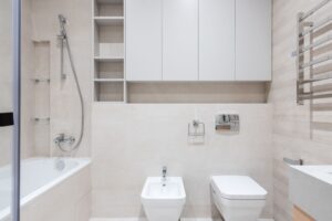 Bidet da controllare quando l’asta del saltarello è sganciata e il tappo non si muove